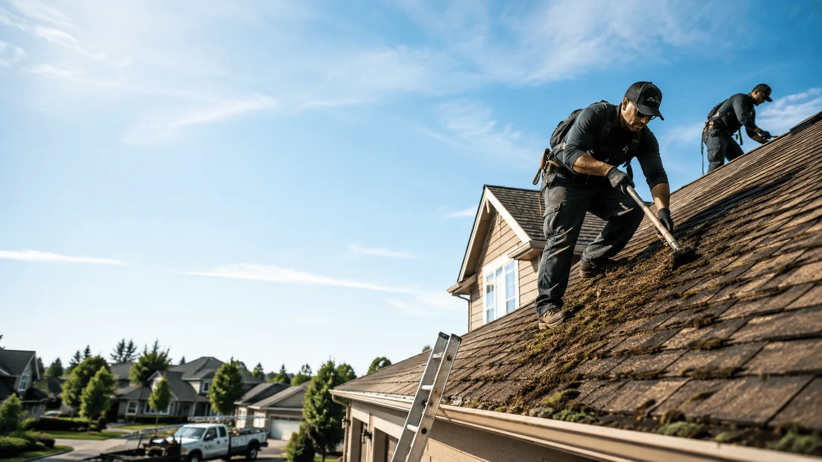 Roof Moss Removal in Milford, CA near me